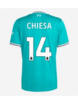 Billige Liverpool Federico Chiesa #14 Tredjedrakt 2025-26 Kortermet